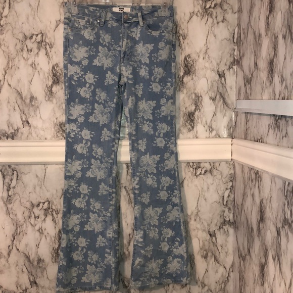 Denim - New madden NYC floral imprinted blue Jean
